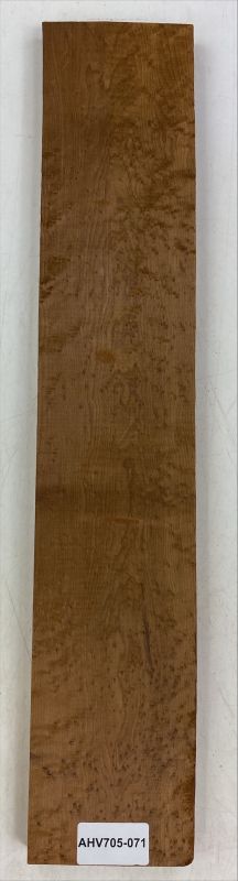 Neck Bird's Eye Maple, Choco, 729x136x22mm, Unique Piece #071